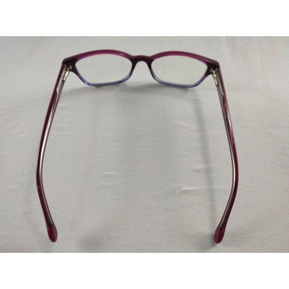 Lilly Pulitzer Skipper Eyeglass Frames Purple Pink Gradient Star Accents Women‎